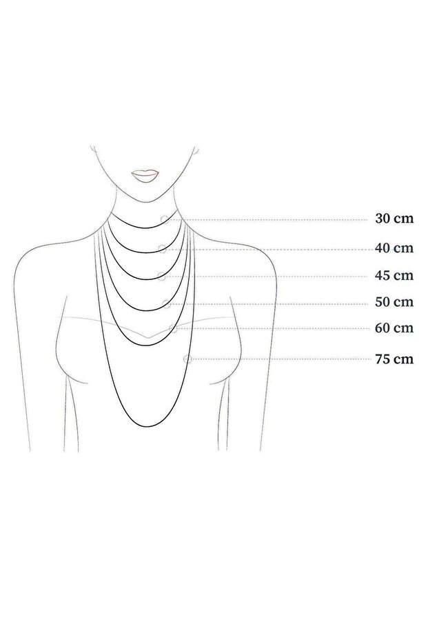 Crescent authentic patterned Necklace - 7