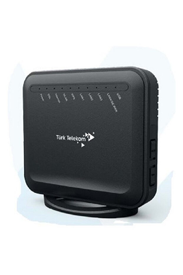 3313 B10a Tttnet 300 Mbps 4 Port Siyah Vdsl Kablosuz Modem Router - 1