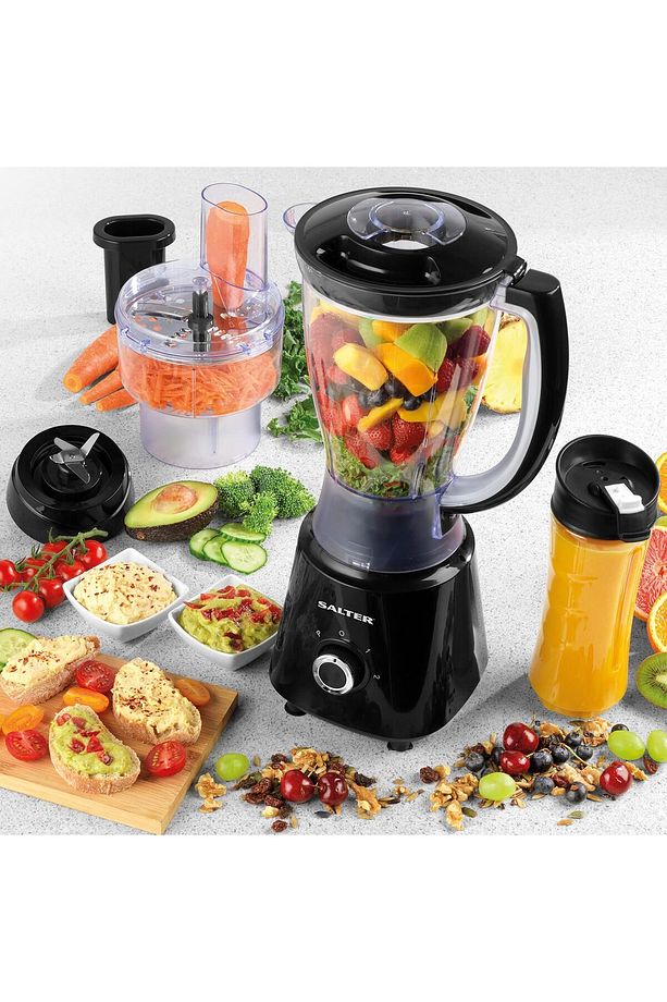 Salter EK4246 Deluxe 3'ü 1 Arada Sürahi Blender, Smoothie Yapımcısı ve Mini Mutfak Robotu - 5