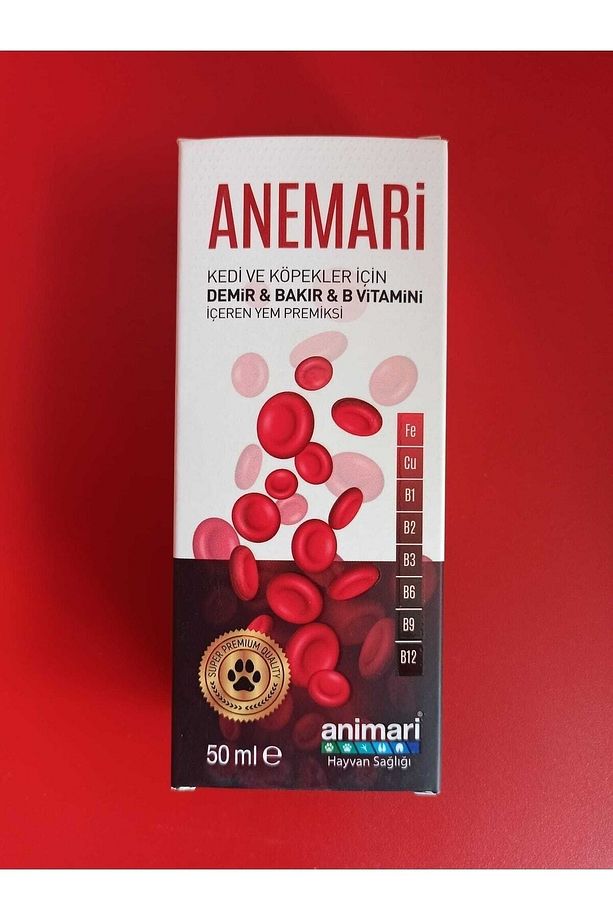 Kedi Ve Köpekler Için Demir Bakır B Vit Içeren Anemari 50 Ml - 1
