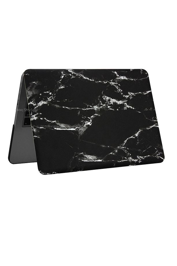 Macbook Air Kılıf 13inç (ESKİ USB'Lİ MODEL 2010-2017) A1369 A1466 Ile Uyumlu Mermer - 4