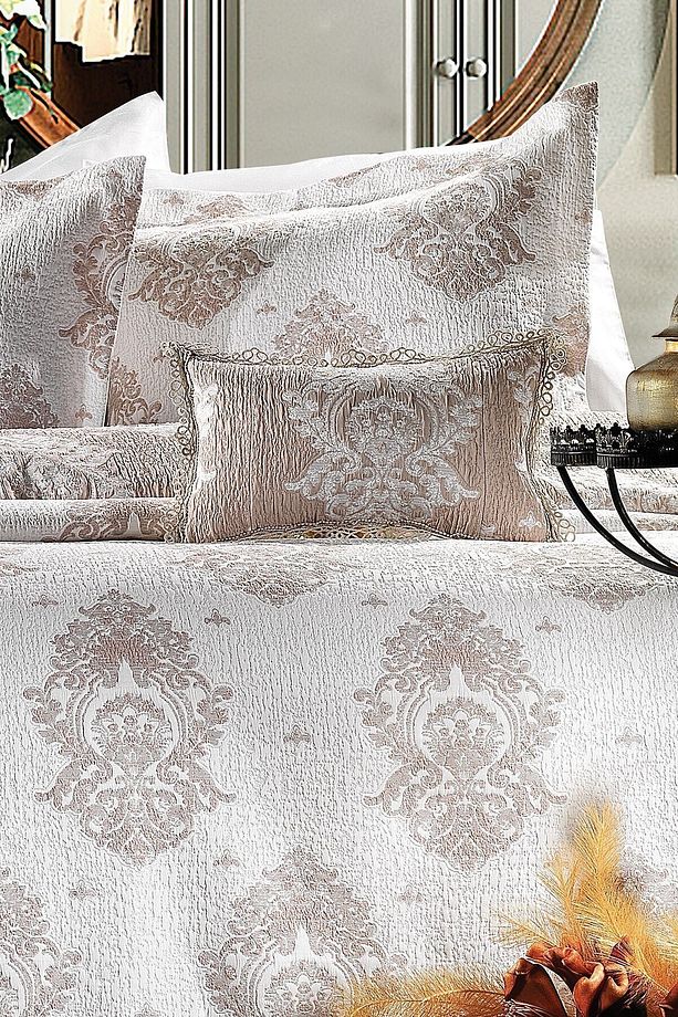 All Days Damask Yatak Örtüsü Tek Kişilik - 1