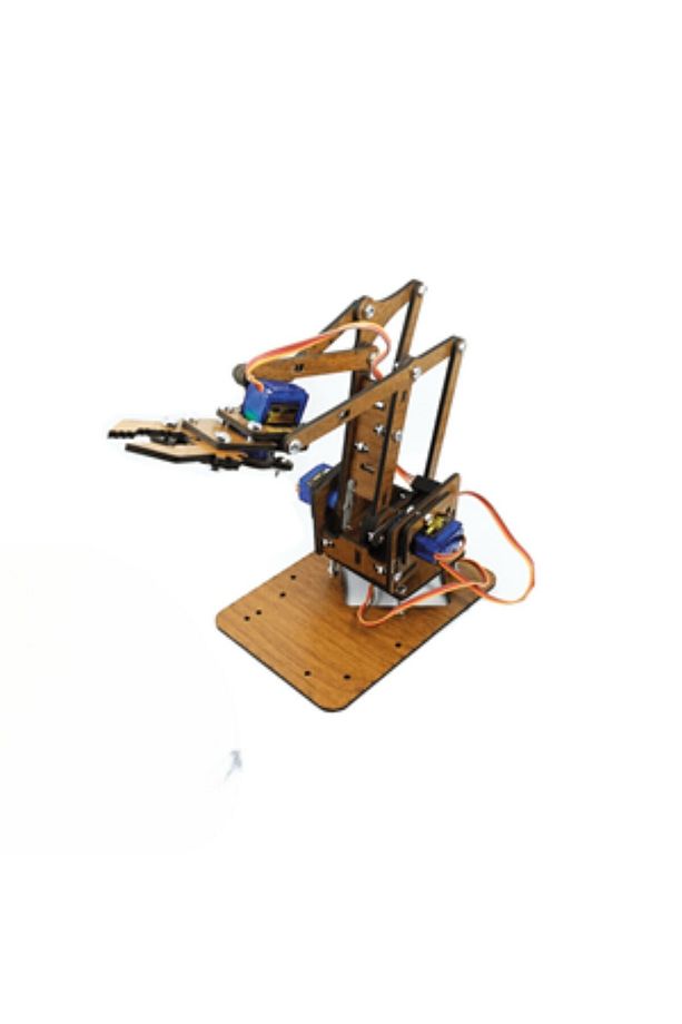Arduino Sert Mdf Robot Kol Kiti - Demonte - 3