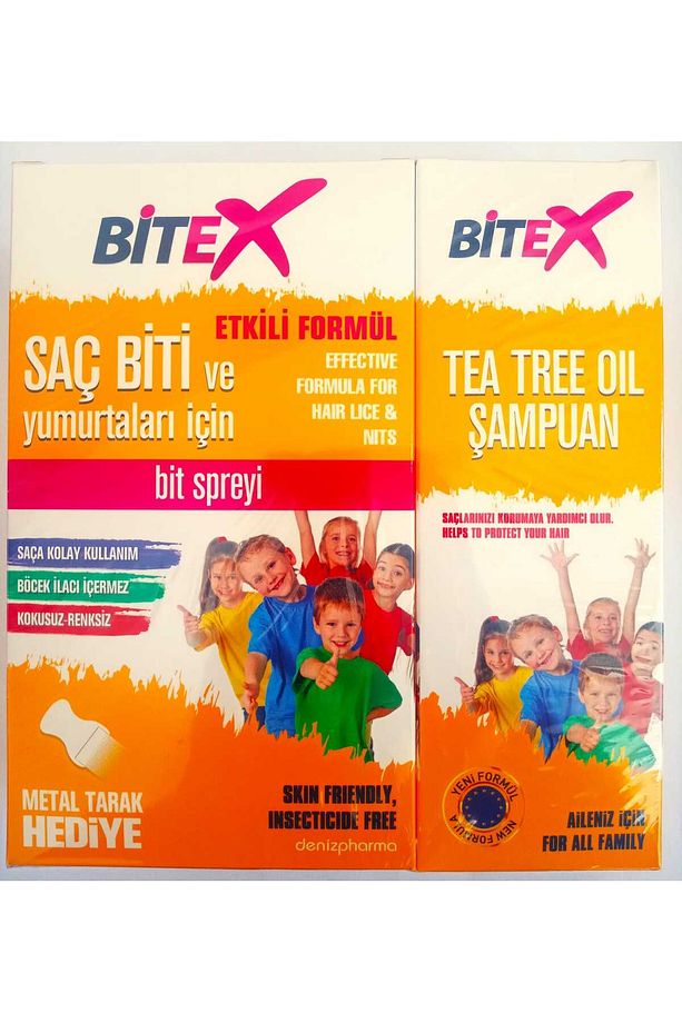 bit spreyi 100ml ve 150ml şampuan metal tarak hediye - 1