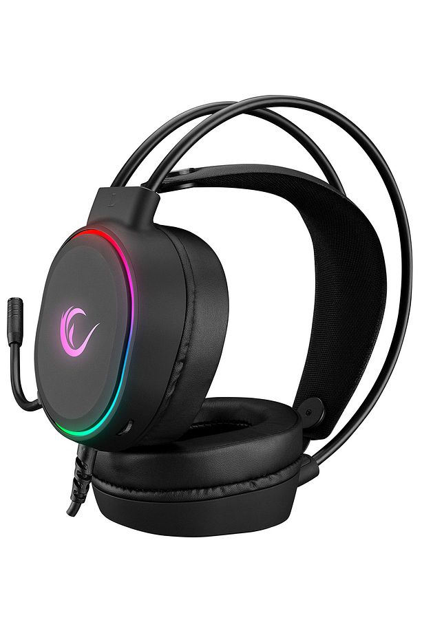 Rogue Siyah Usb 7.1 Rgb Ledli Gaming Esnek Mikrofonlu Oyuncu Kulaklık - 4