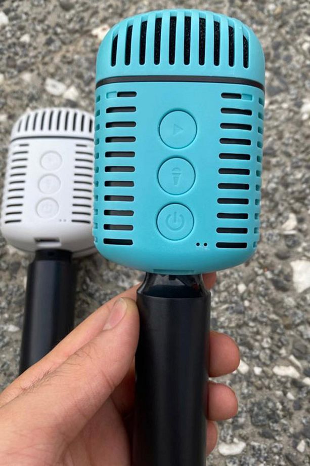 Yüksek Kaliteli Ses Kraroke Mikrofon Bluetooth Hoparlör Fm Radyo Girişli TNT-MC873 - 2
