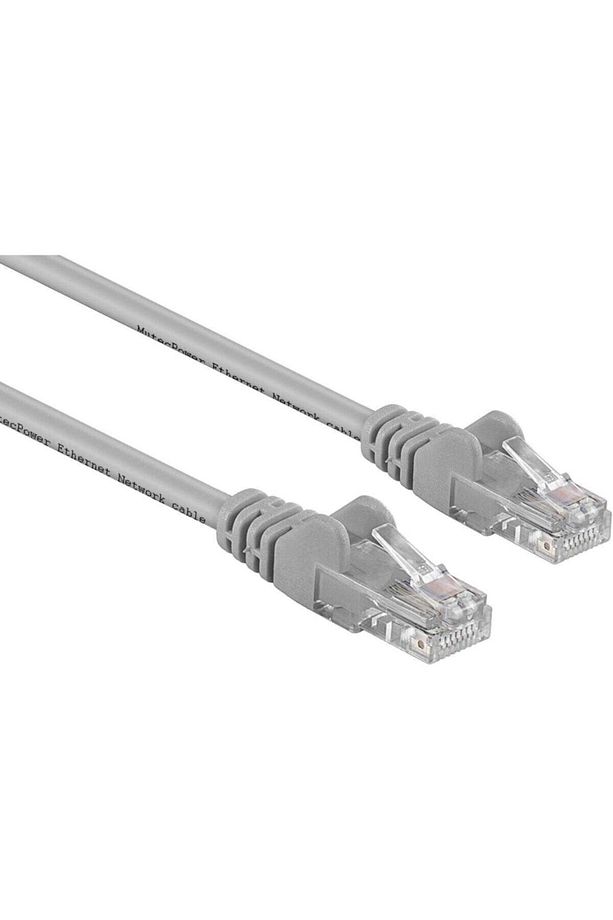 3 Metre Cat5e Kablosu Ethernet Lan Internet Kablosu - Rj45 Uçları Çakılı Jack Network Ads - 4