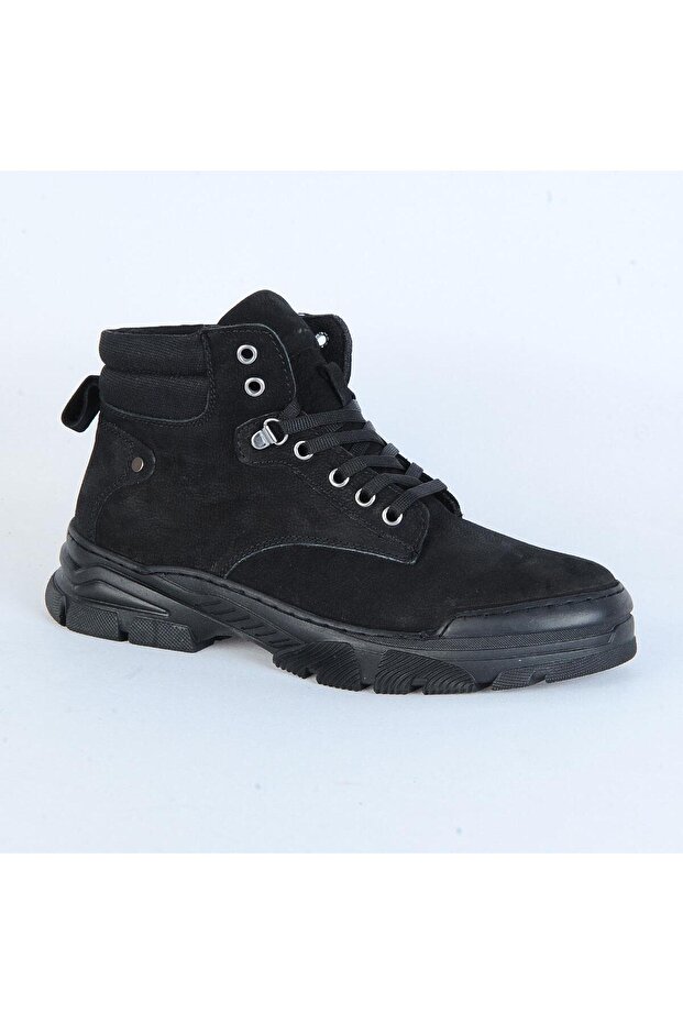 MP 232-4254MR Siyah %100 Deri Erkek Bot - 2
