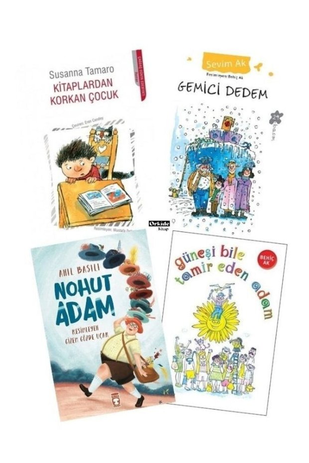 Nohut Adam - Güneşi Bile Tamir Eden Adam Kitaplardan Korkan Çocuk Gemici Dedem Sevim Ak