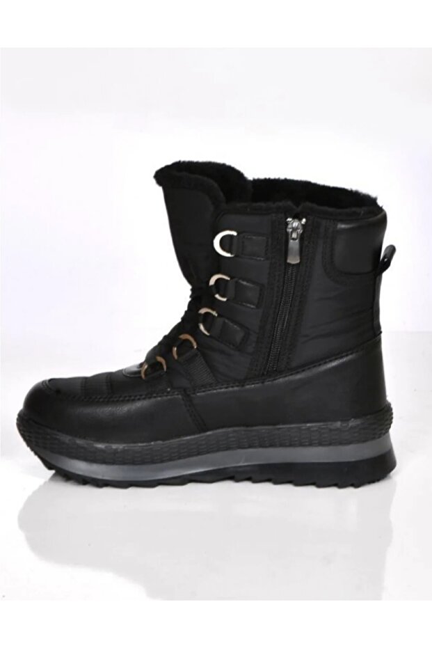 kız çocuk içi kürklü spor model kar botu - 3