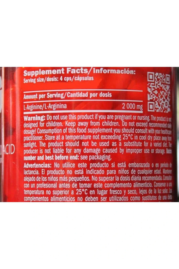 Arginine / 120 Caps - 2