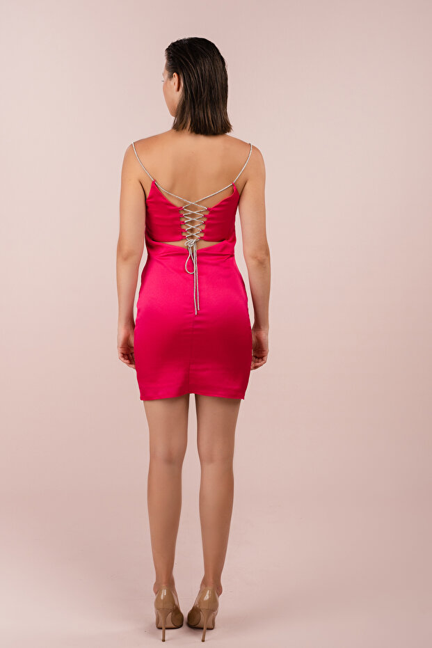 Mini Elbise (crm-58158) - 3