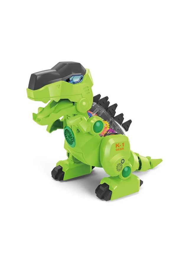 Süper Hareketli Işıklı Sesli Robot Dinazor T-rex Yüksek Kalite Oyuncak Dinozor - 2