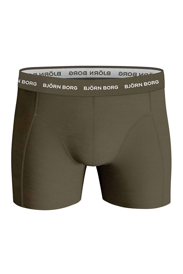 BJÖRN BORG Herren Boxershorts 7er Pack - Cotton Stretch Boxer, Logobund - 5