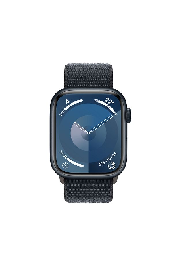 Watch Series 9 GPS 45mm Gece Yarısı Alüminyum Kasa ve Gece Yarısı Spor Loop - 2