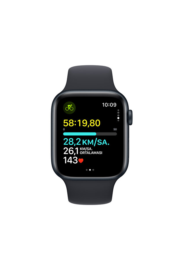 Watch SE GPS 44mm Gece Yarısı Alüminyum Kasa ve Gece Yarısı Spor Kordon - M/L - 6