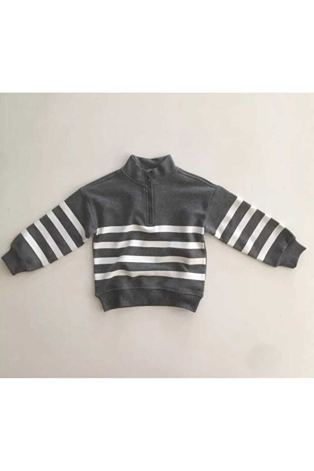 OVERSIZE KIDS ZIPPERED SWEAT