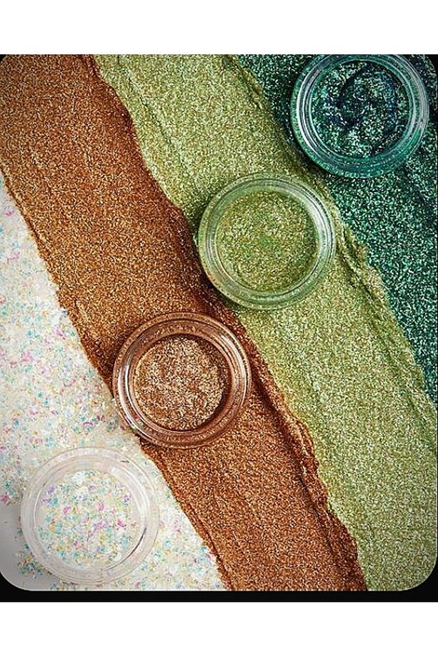 Glitter Simli Kremsi Far Parlak Glitter 4lu Set - 1