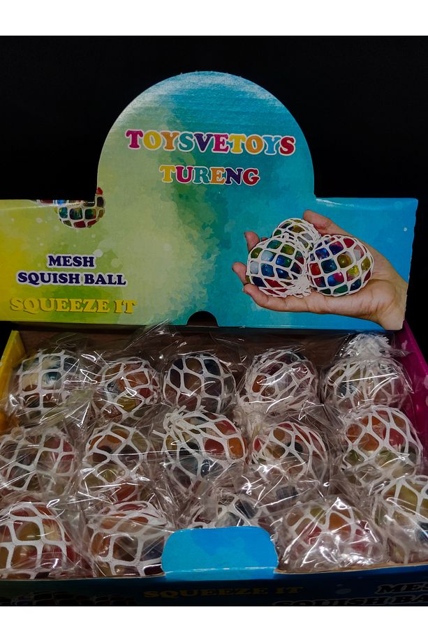 2 adet fileli beyincik stres topu squishy sukusi - 2