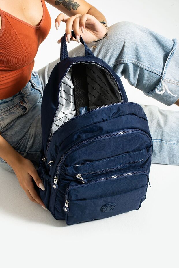 schoolbag mega size 8 compartments backpack - 2