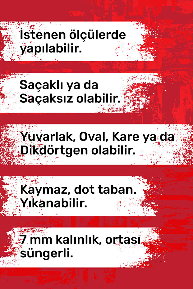 Modern Patchwork Gülkkurusu Dijital Baskı Halı - 6