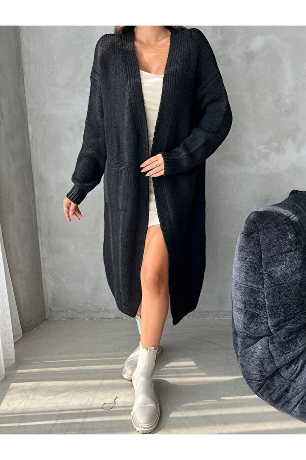 STRPHANİE İPEK KALIN HIRKA - 3