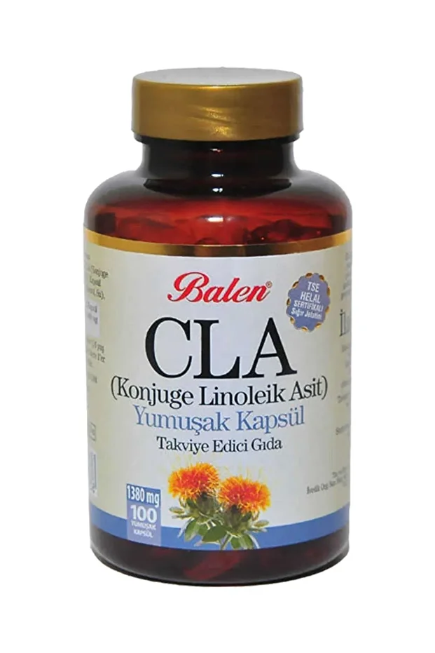 Cla Aspir Yağı Konjuge Linoleik Asit 100 Soft Kapsül - 1