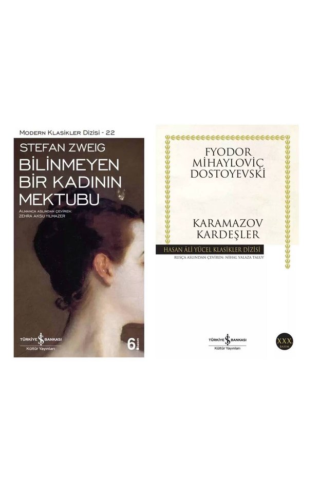 Bilinmeyen Bir Kadının Mektubu - Karamazov Kardeşler Fyodor Mihayloviç Dostoyevski