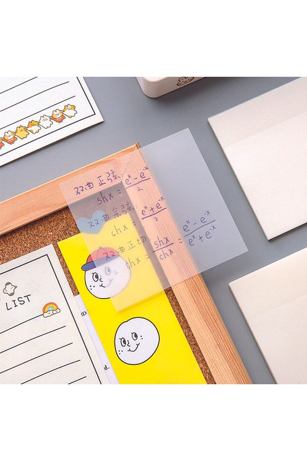 Şeffaf Yapışkanlı Not Kağıdı 76x76 mm 50 Yaprak Postit - 2