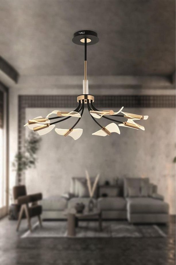 86417-8 Sarı Led Avize - 1