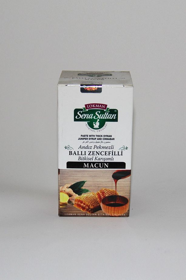 Lokman Sena Sultan Andız Pekmezli Ballı Zencefilli Bitkisel Karışımlı Macun 420 ml - 1