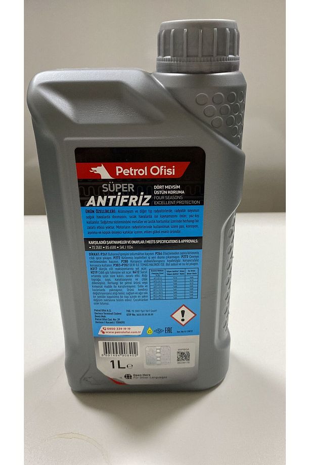 Süper Yeşil Antifriz 1 Lt (2025 ÜRETİM) - 2