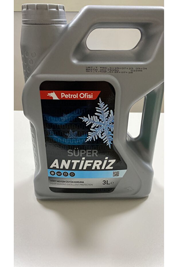 PETROL OFİSİ SÜPER YEŞİL ANTİFRİZ 3 LT (2025 ÜRETİM) - 1