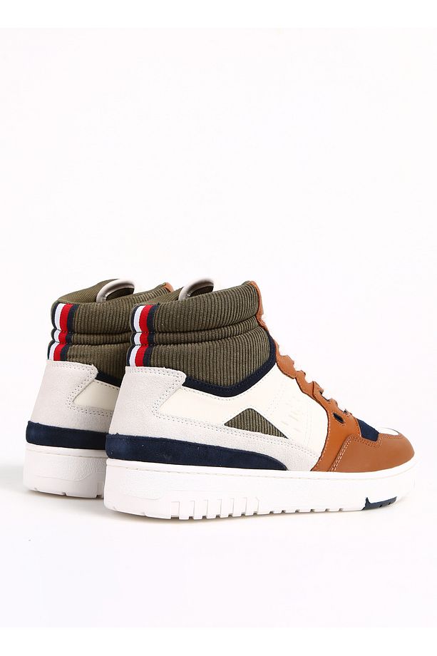 Kahve Erkek Sneaker TH BASKET BETTER MIDCUT LTH MIX - 3