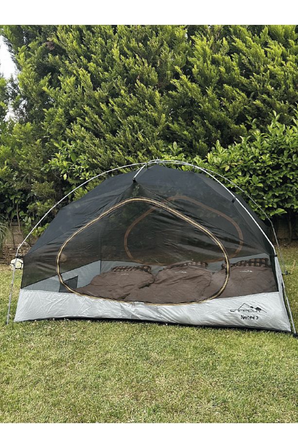Haki CAMPOUT NEPTUNE 3 KAMP ÇADIRI 4 Mevsim Tek Kişilik - 3