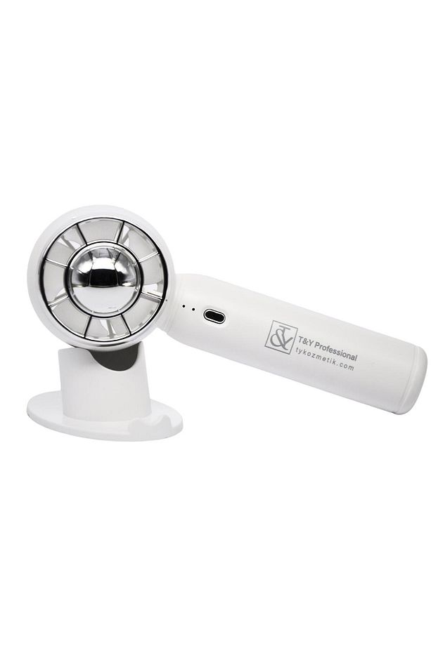 Mini Fan , T&Y , Yuvarlak Havalndırma ve Kurutma Makinesi , Yuvarlak Şekli , Beyaz - 3