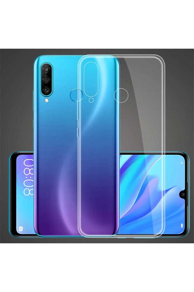 حافظة متينة ومرنة وشفافة غير ملونة متوافقة مع هاتف Huawei Honor 20 Lite