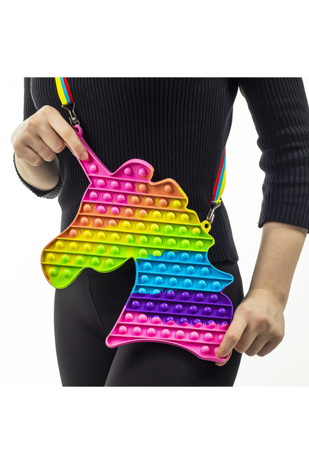 Silikon Unicorn Popit Dev Oyuncak Duyusal - 3
