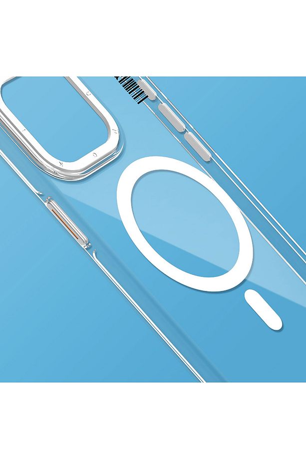 iPhone 14 Pro Max Uyumlu Kılıf Magsafe Şarj Özellikli Youngkit Crystal Shield Serisi Kapak Şeffaf - 3