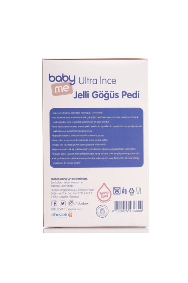 Me Ultra Ince Jelli Göğüs Pedi 100 Adet - 3