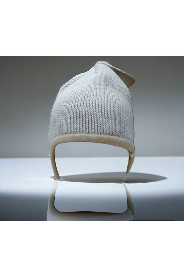 Unisex Windproof Thermal Knitted Beanie with Polar Fleece Ear-Neck Protector