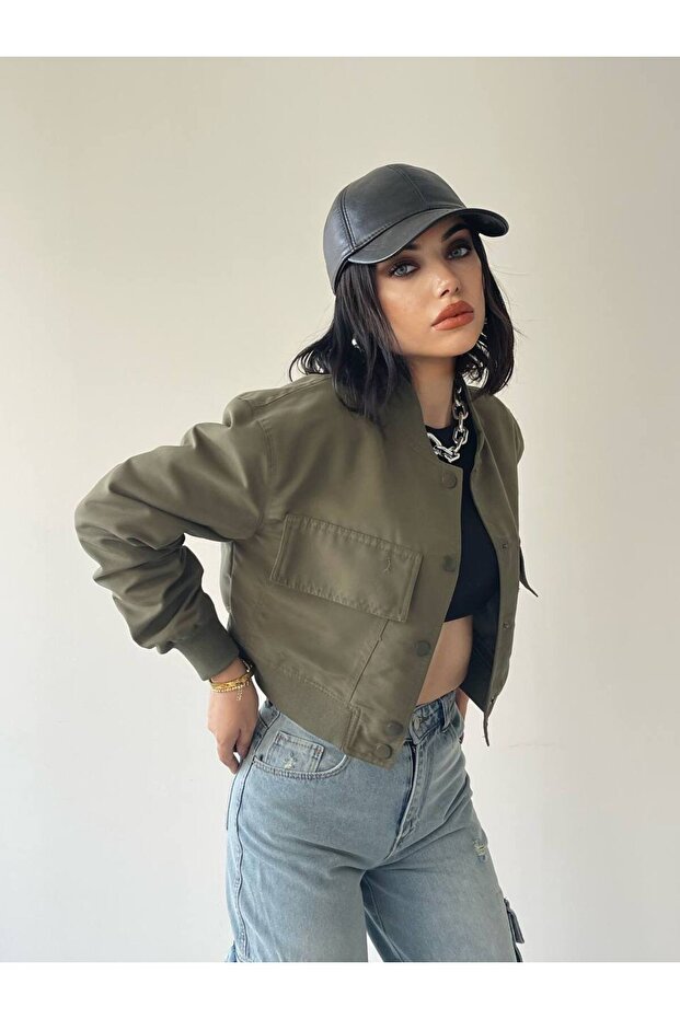 SOLOMON BOMBER CROP CEKET - 7