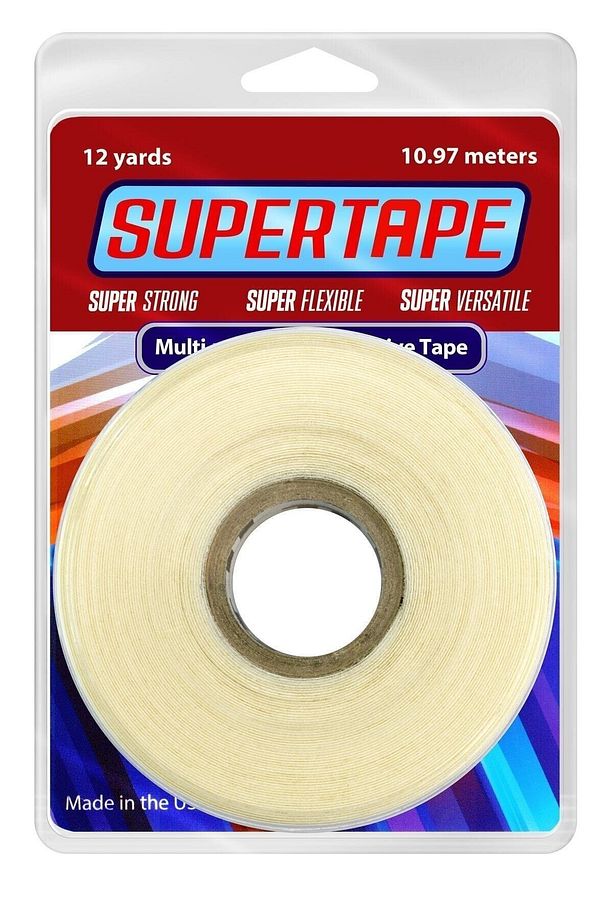 Super Tape™ Roll - Rulo 3/4" X 12 Yards (2,0 CM X 11 M) Protez Saç Bandı (İNCE BANT) - 1
