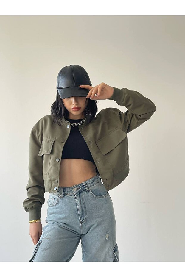SOLOMON BOMBER CROP CEKET - 6