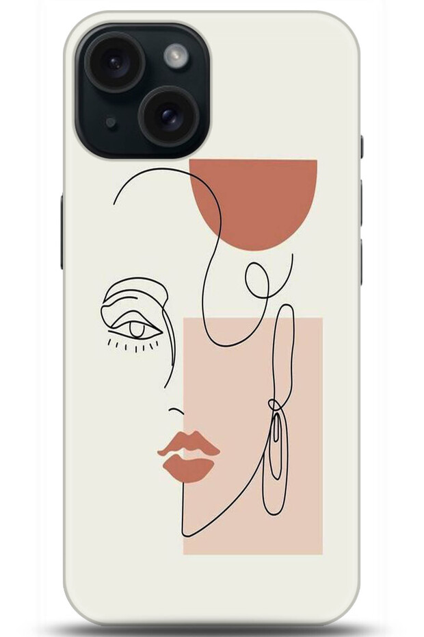 Apple iPhone 15 PLus Case HD Printed Case - Followed Institution 0172