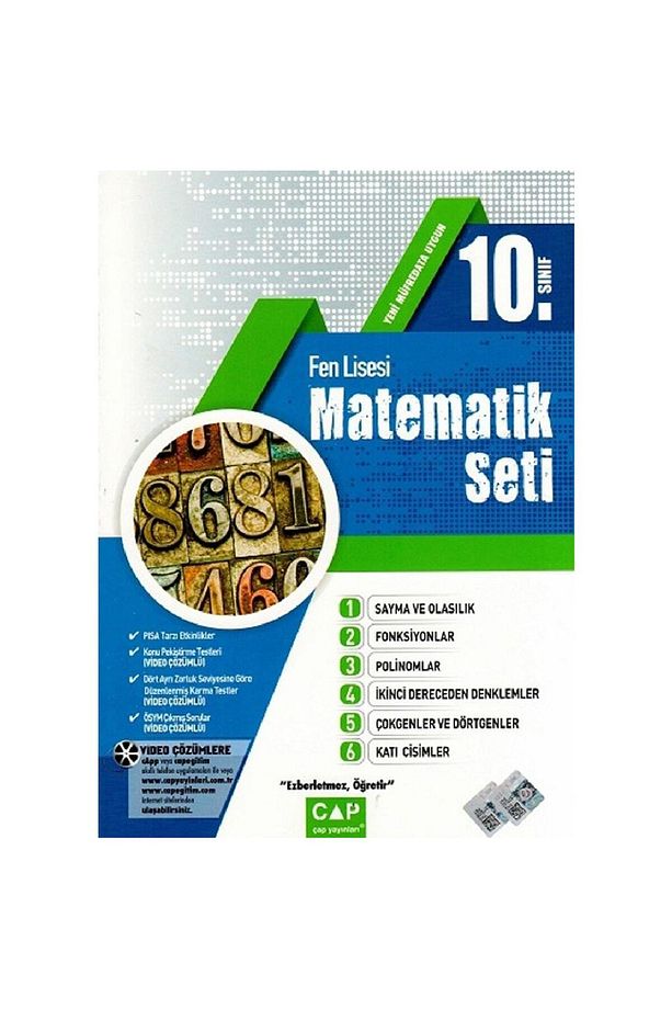 10. Sınıf Fen Lisesi Matematik Fasikül Seti Yeni 2021 - 1