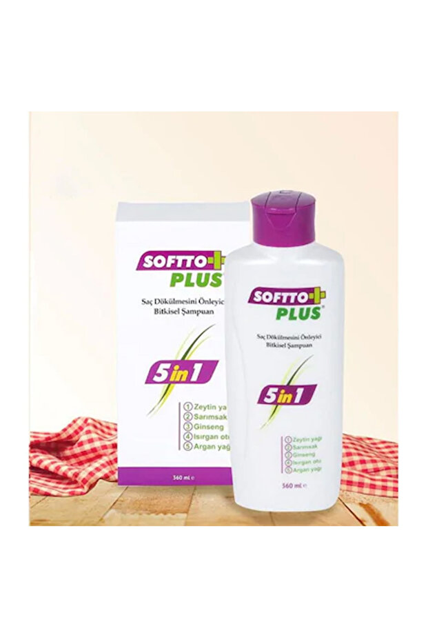 Saç Dökülmesini Önlemeye Yardımcı Bitkisel Şampuan 360 ml... 5'i 1 Arada - 3