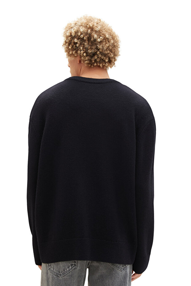 Pánský svetr černý - 3