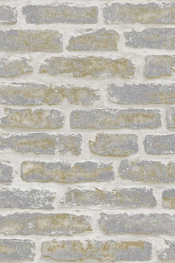 5646 Taş Tuğla Desen Duvar Kağıdı (5,33 M²) - 2