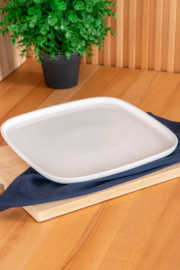 Pure Royal Kare Servis Tabak - 26.5 cm / 1 Adet - 1
